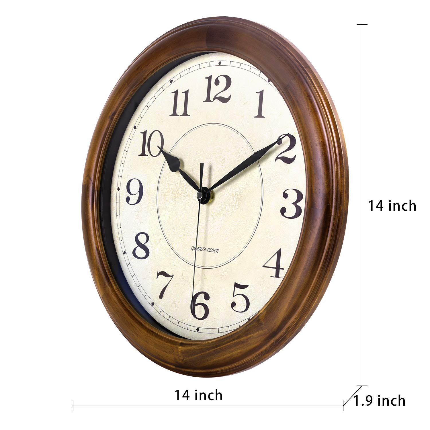 CASTLE 壁掛け時計 ミッドセンチュリーなデザインの掛け時計 / Kino Wall Clock